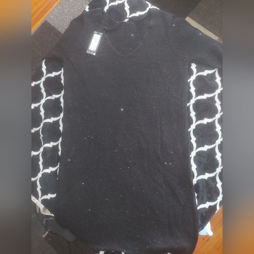 Vero Moda Black Sweater Dress